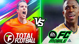 TOTAL FOOTBALL VS FC MOBILE  FULL COMPARISON IN 2024 [upl. by Summers]