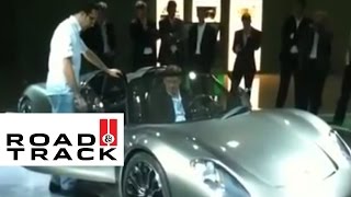 Porsche 918 Spyder Engine Sounds  Road and Track [upl. by Nairim]