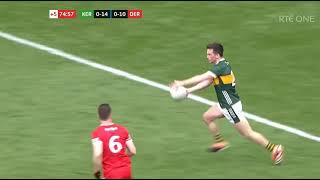 LAST MINUTE  CELEBRATIONS  DERRY V KERRY  2024 FOOTBALL CHAMPIONSHIP [upl. by Mamie]