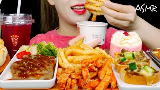 REAL MUKBANG  SPICY FOOD CHALLENGE  CVS FOOD  BIG FOOD VS SMALL FOOD  ASMR EATING  JINA [upl. by Herzberg191]