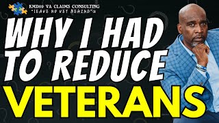 Reason Why I had to Reduce veterans va serviceconnection [upl. by Stephenie]