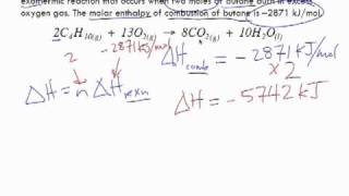 Writing Thermochemical Equations with Energy Terms Sample Problem 1 [upl. by Tada893]