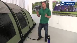 Outwell Tent Concorde L Inflatable  wwwoutdooractioncouk [upl. by Grosmark]