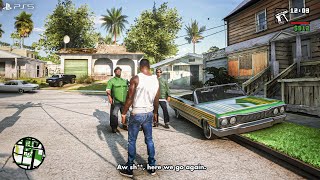 GTA San Andreas Remake  Unreal Engine 5 Gameplay Concept made with GTA 5 PC Mods [upl. by Yeldud841]