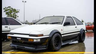 Toyota AE86 Trueno quotspeed chimequot sound [upl. by Fiester]