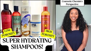 The BEST Shampoos For Dry Natural Hair For Both Low amp High Porosity [upl. by Erena604]