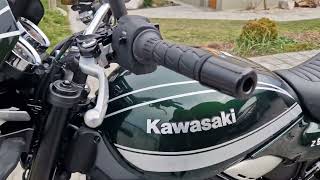 Kawasaki z900rs 2023 dark green [upl. by Naesed356]