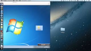 VMware FUSION 5 で、Windows と Mac のデータを共有 [upl. by Minsk]