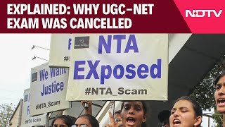 UGC NET Exam Cancelled  Explained Why UGCNET Exam Was Cancelled A Day After It Was Conducted [upl. by Hillari]