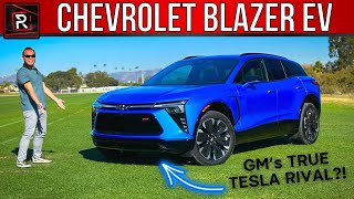 The 2024 Chevrolet Blazer EV RS Is A Big Step Forward Into Chevys Electric Future [upl. by Yoccm]