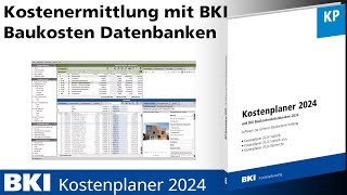 Kostenermittlung mit BKI Baukosten Datenbanken [upl. by Ellerret323]