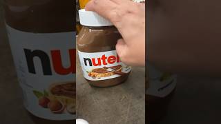 Asmr nutella memes chocolate notalking satisfying asmreating asmrvideos trending shorts [upl. by Mervin]