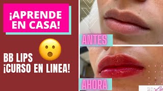 BB LIPS paso a paso  Tutorial KISSUM LIPS  BB LIPS SCHOOL [upl. by Penman]