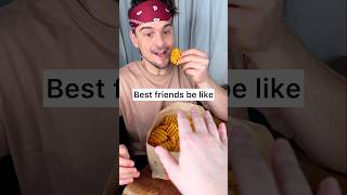 How to enjoy WAFFLE FRIES with bbq SAUCE and your best friend properly😎❤️🍟 CHEFKOUDY [upl. by Hayikat]