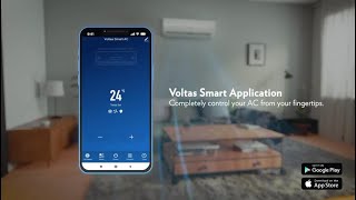 Voltas Smart Air Wifi AC Connection and Remote Control Full Function new Feature Review [upl. by Harifaz]