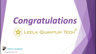 Congratulations Leela Quantum Tech [upl. by Cockburn]