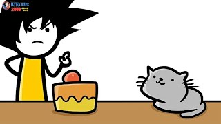 القطة 🐈 و الكعكة 🍰 [upl. by Udale]