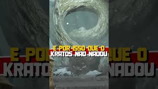 POR ISSO Kratos NÃO NADOU no God de PS4 A CRIATURA DEVORADORA DE ALMAS Shorts [upl. by Map]