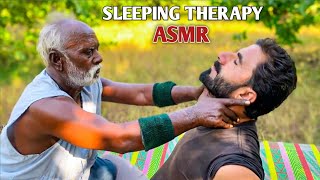 ASMR  BESTEST FULL BODY MASSAGE FOR STRESS RELIEF BY BABA KALU  HEADLEGBACKARM MASSAGEasmr [upl. by Enylhsa49]