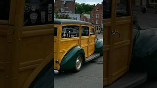 Vintage Ford Woody automobile ford woody wagon shorts subscribe [upl. by Hgielsel5]