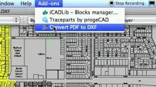 iCADMac  Convert PDF to DWG [upl. by Raddy]