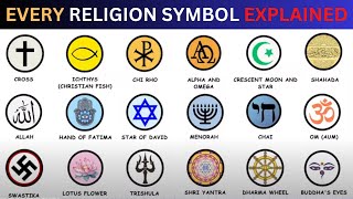 Every Religious symbol Explained 2024 [upl. by Seiden8]