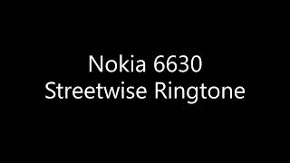 Original Nokia 6630 Ringtone Streetwise mxmf [upl. by Tanya938]