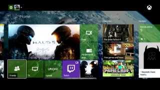 Xbox One  Original Dashboard  Tile Layout  2013 [upl. by Ylsel]