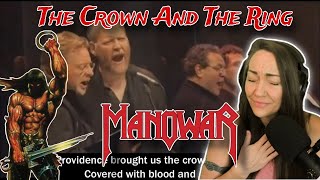 Heartwrenching  Manowar The Crown And The Ring Lament Of The Kings WITH LYRICS  Reaction [upl. by Appel208]