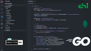 Create Golang Application using chi and mongodb in 1 hour Step by step tutorial [upl. by Mook]