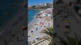 Nerja Spain Beach 🏖 Balcón de Europa Playa La Caletilla Andalusie 🤩 espana nerja balcony beach [upl. by Parnell]