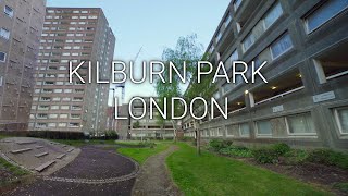 🇬🇧 Kilburn Park  London  UK  4K Walking Tour [upl. by Ardnaet849]