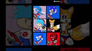 Who has the perfect noise Me or riggy or sonic ￼or tails or classic sonic or knuckles duosonic [upl. by Kalbli]