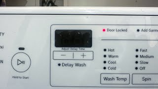 Whirlpool Washing Machine Door Locked  Clothes Stuck Inside  Do This to Get Them Out [upl. by Anelrac]