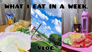 WHAT I EAT IN A WEEK Nigerian Student EditionVlogLautech Student [upl. by Anayk]