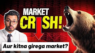 Stock Market Crash  More fall in Nifty Whats the next support level  Vibhor Varshney [upl. by Eedeed]