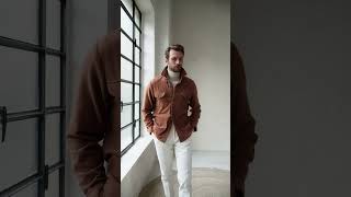 Pini Parma  Rusty Safari Jacket in Flannel Super 180S [upl. by Jelks]