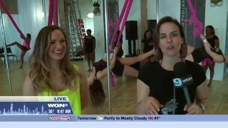 WGN Morning News Around Town at Stiletto Dance Studios [upl. by Gmur871]