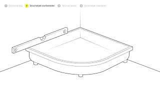 Hoe plaats je een hoge douchebak [upl. by Cass]
