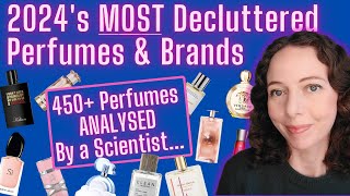 Perfume Declutter Most Decluttered Perfumes Hyped Fragrances Decluttering My Perfume Collection PR [upl. by Ruyam302]