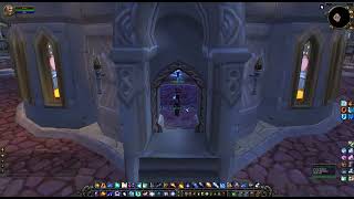 Dalaran Mage Portal Trainer Location WoW Wotlk [upl. by Enicar]