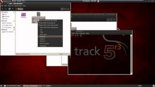 How to install Software or Drivers Backtrack 5 R3 [upl. by Matthiew]