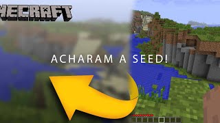 ACHARAM a SEED da TELA DE FUNDO do MINECRAFT [upl. by Burrus]