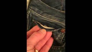 Levis LVC 1947 501xx selvedge denim review [upl. by Sinaj725]