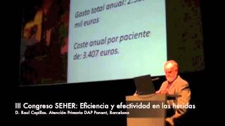 III Congreso SEHER Eficiencia y efectividad en la curación de heridas [upl. by Etakyram]