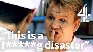 quotShut Up When Im Talkingquot Ramsay LOSES IT  Ramsays Kitchen Nightmares [upl. by Sirahs]