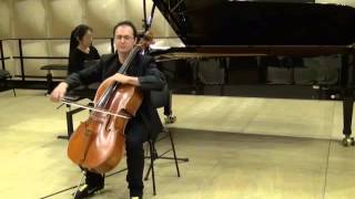 JHaydn  Cello concerto in D Major 1st mvt  Yann Merker Cello amp Keiko Tamura Piano [upl. by Nairolf]