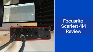 Focusrite 4thgeneration Scarlett 4i4 Audio Interface Review [upl. by Ritter]