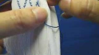 Smocking 101Lesson 3 Part 2  The Trellis Stitch [upl. by Laekcim]