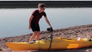 Portage a Kayak with a Kayoke [upl. by Annid788]